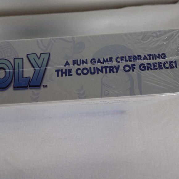 Greece Opoly Monopoly Board Game RARE Greek Theme New - Picture 13 of 13